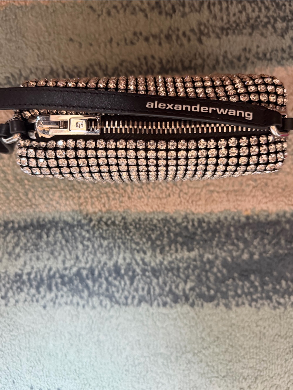 Alexander Wang Medium Rhinestone Pouch - Picture 9 of 9